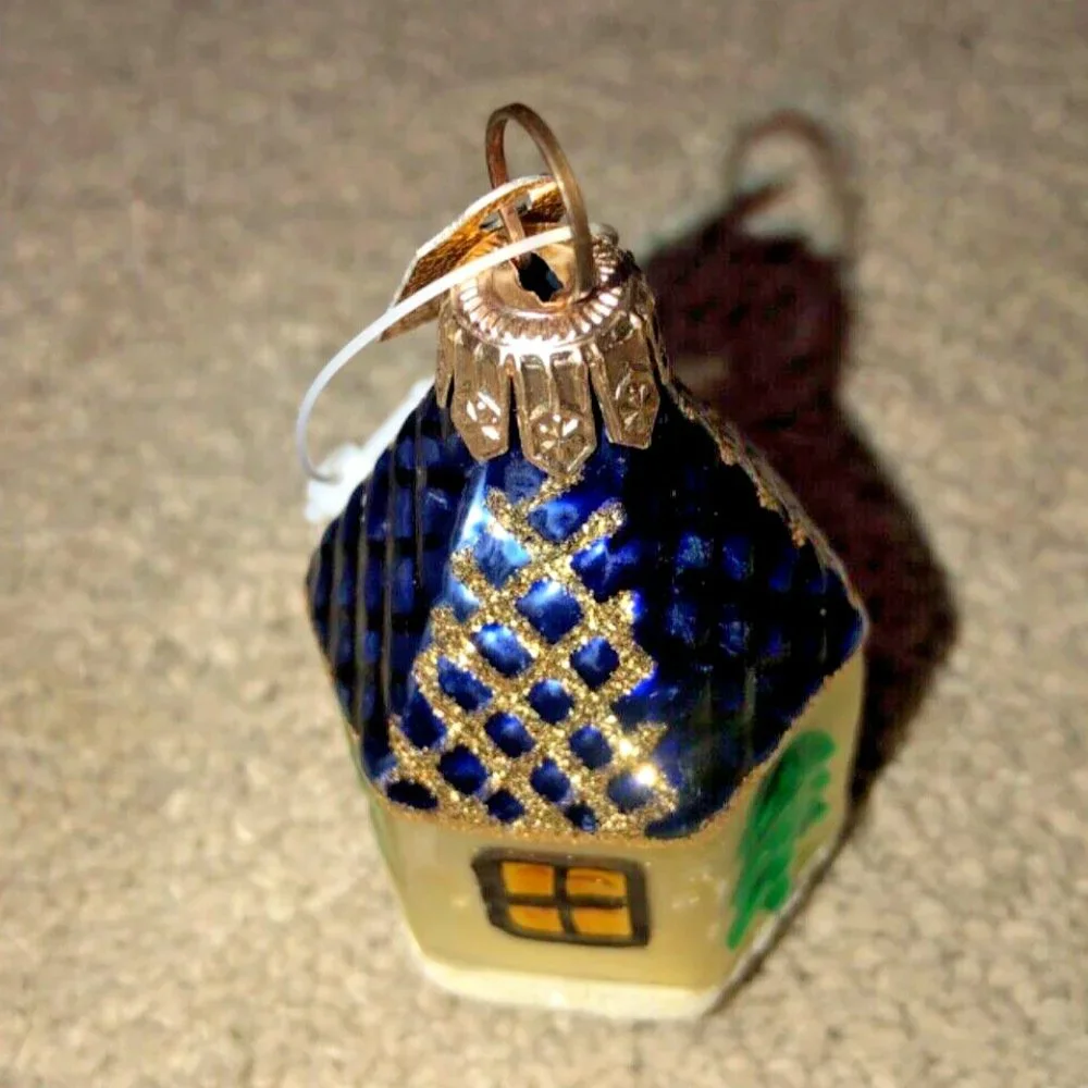 Radko Vintage‎ DISCOVERY CHANNEL STORE Christmas Ornament Church